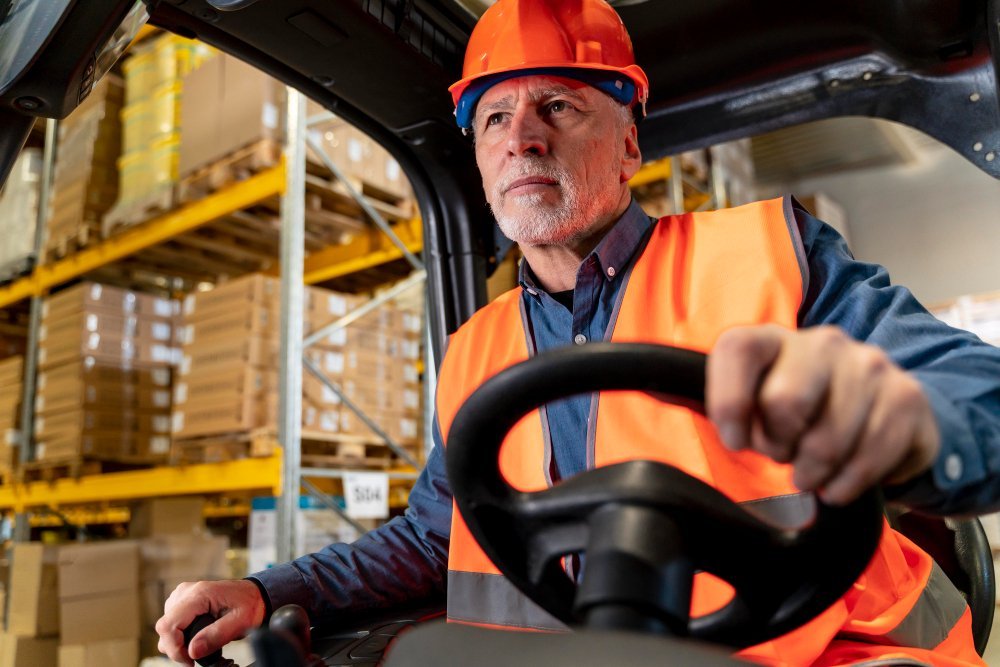man-driving-warehouse-loading-machine